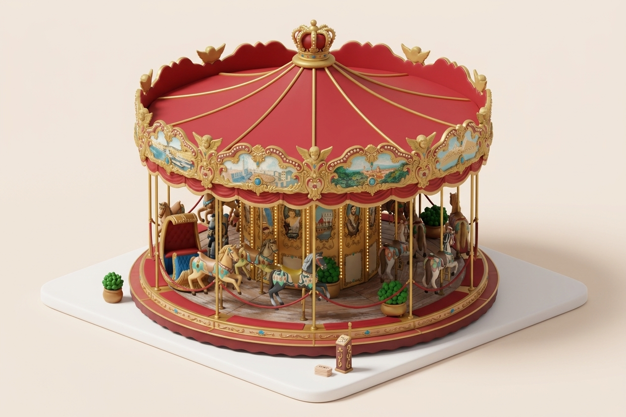 Framed print of The Carousel