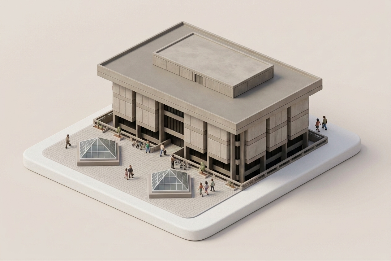 matte print of Cowgill Hall