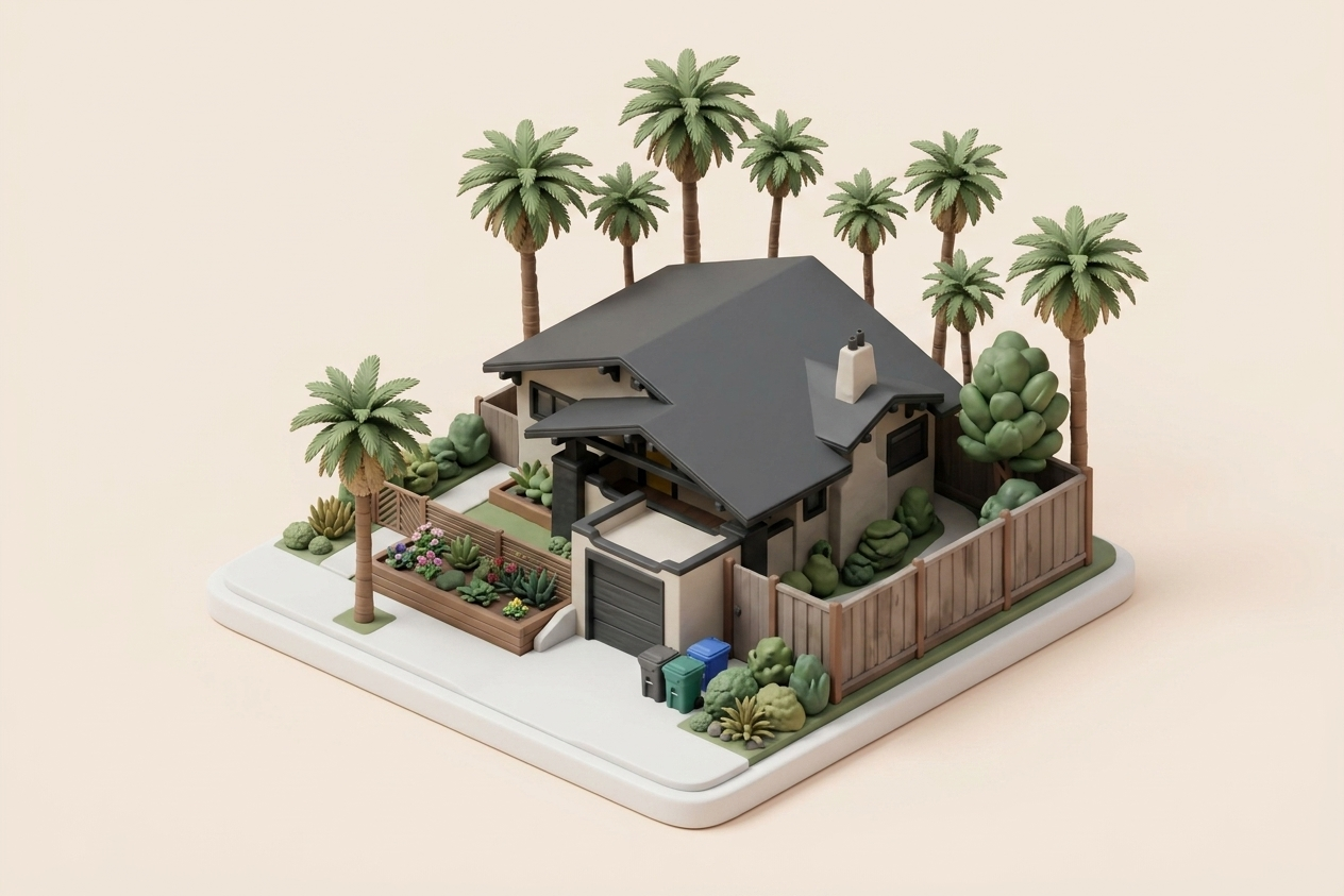 matte print of The cutest house in Alameda