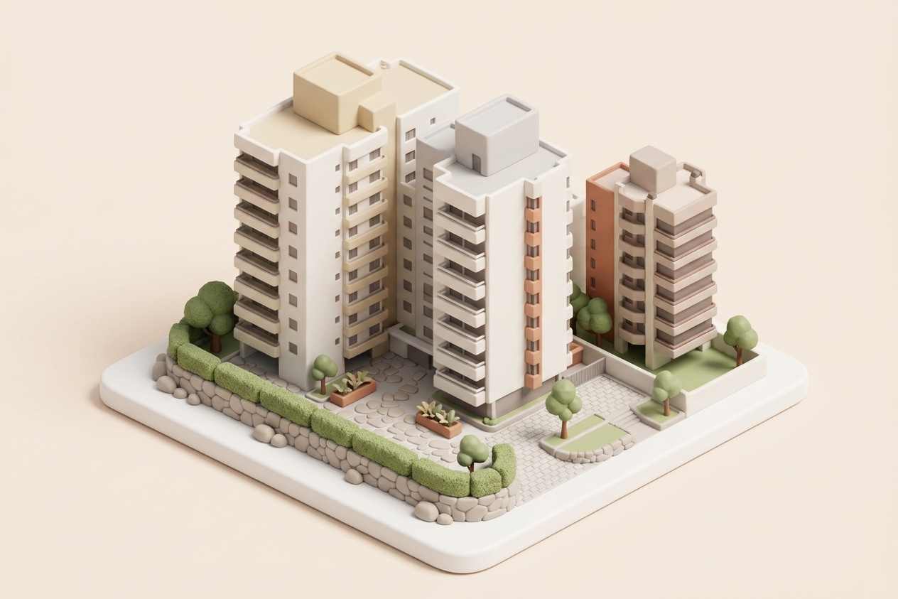 matte print of Apartmento from Cinderela Street